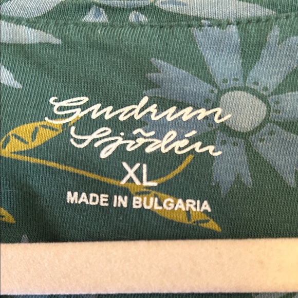 Gudrun Sjöden Forest Green Floral Midi Dress - Picture 7 of 8